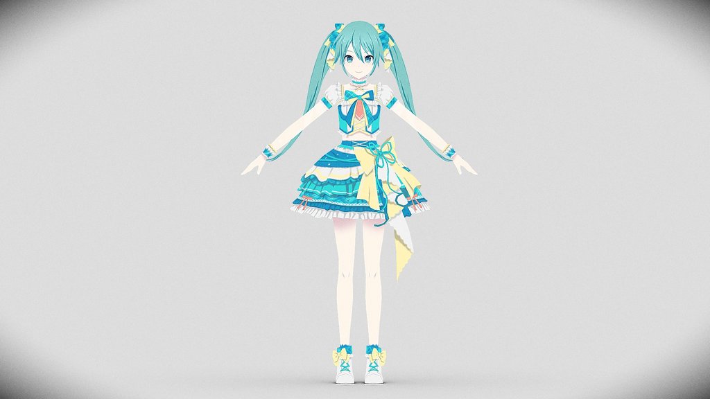 Hopping Frills Miku