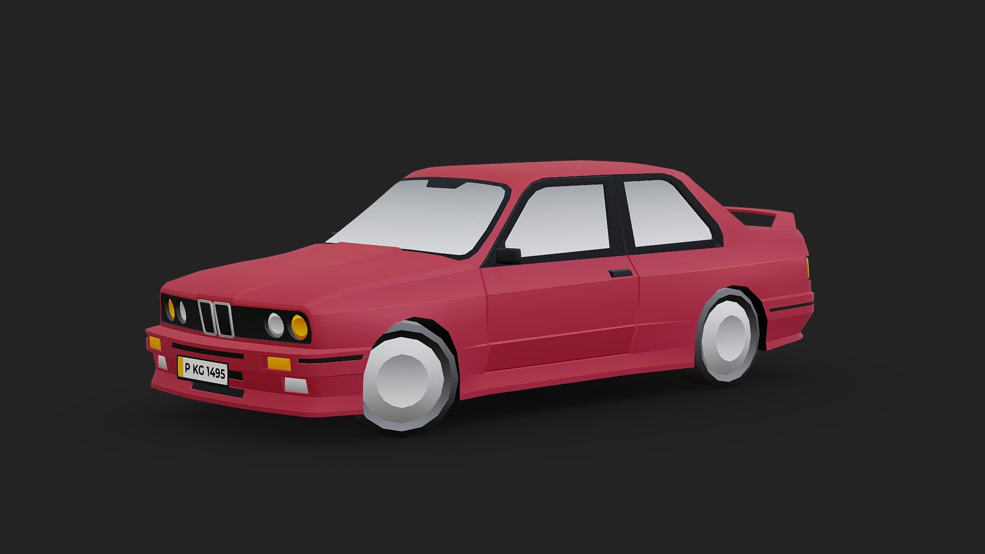 Bmw m3 3d model