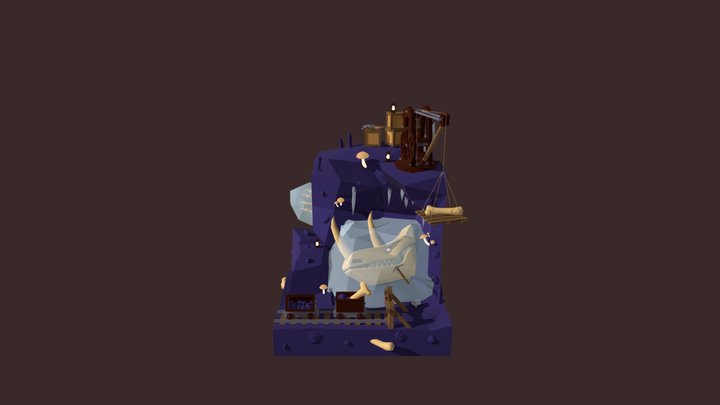 1IGP30_D_Arts_Sam_SimpleScene 3D Model