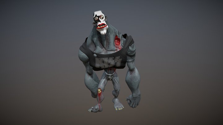 A Zombie Made For Lovin' You 3D Model