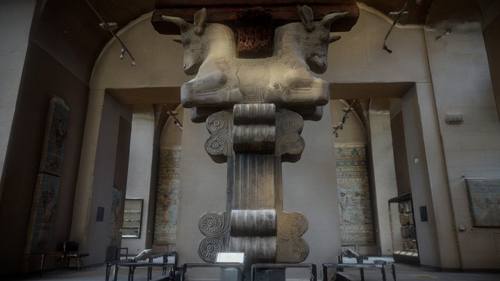 LE LOUVRE - Salle Orientale 3D Model