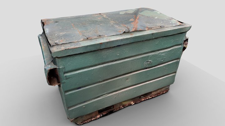 Dumpster scan LOWPOLY – Modelo 3D gratuito STL