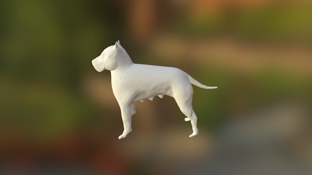 Dog 3D Model