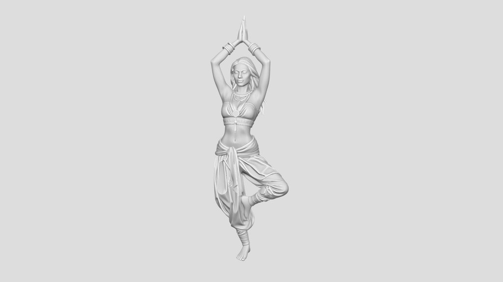 Mountain Goddess in Tree Pose