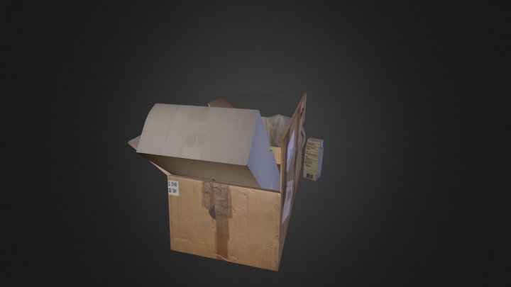 rubbish scene 3D Model