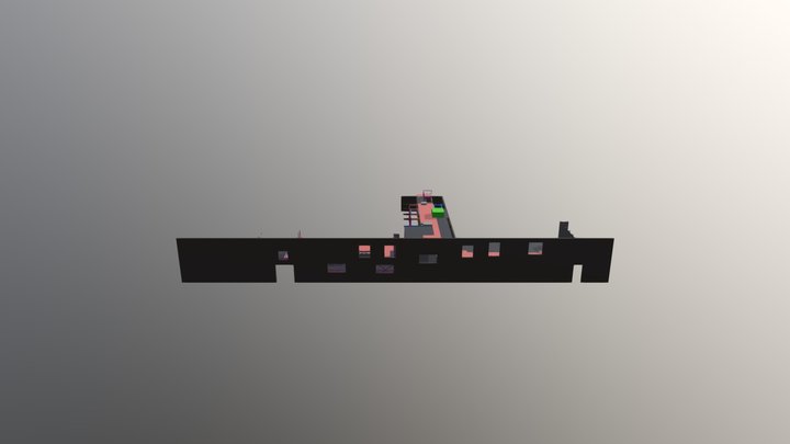 4802 - Airport Terminal Temporary Works 3D Model