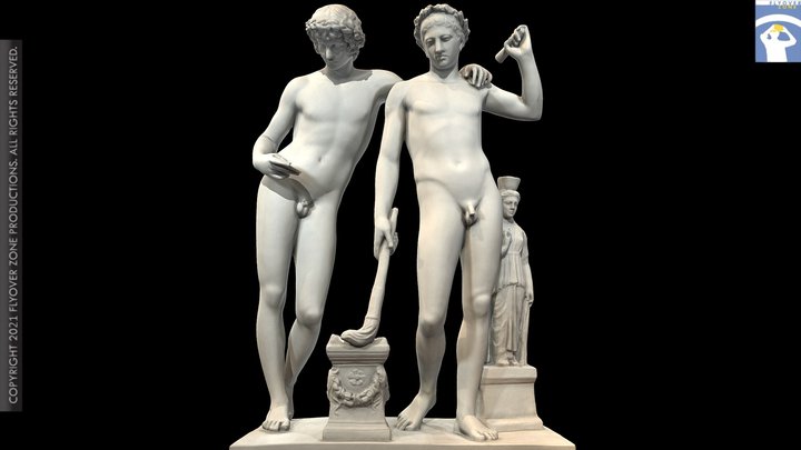 3D rendering of Ildefonso group