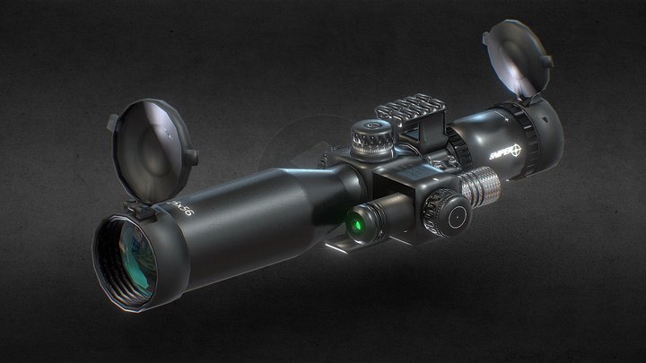 Optical Scope 3D Model