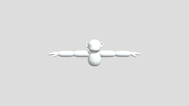 Player For Your Gorilla tag Fangame! [read desc] 3D Model