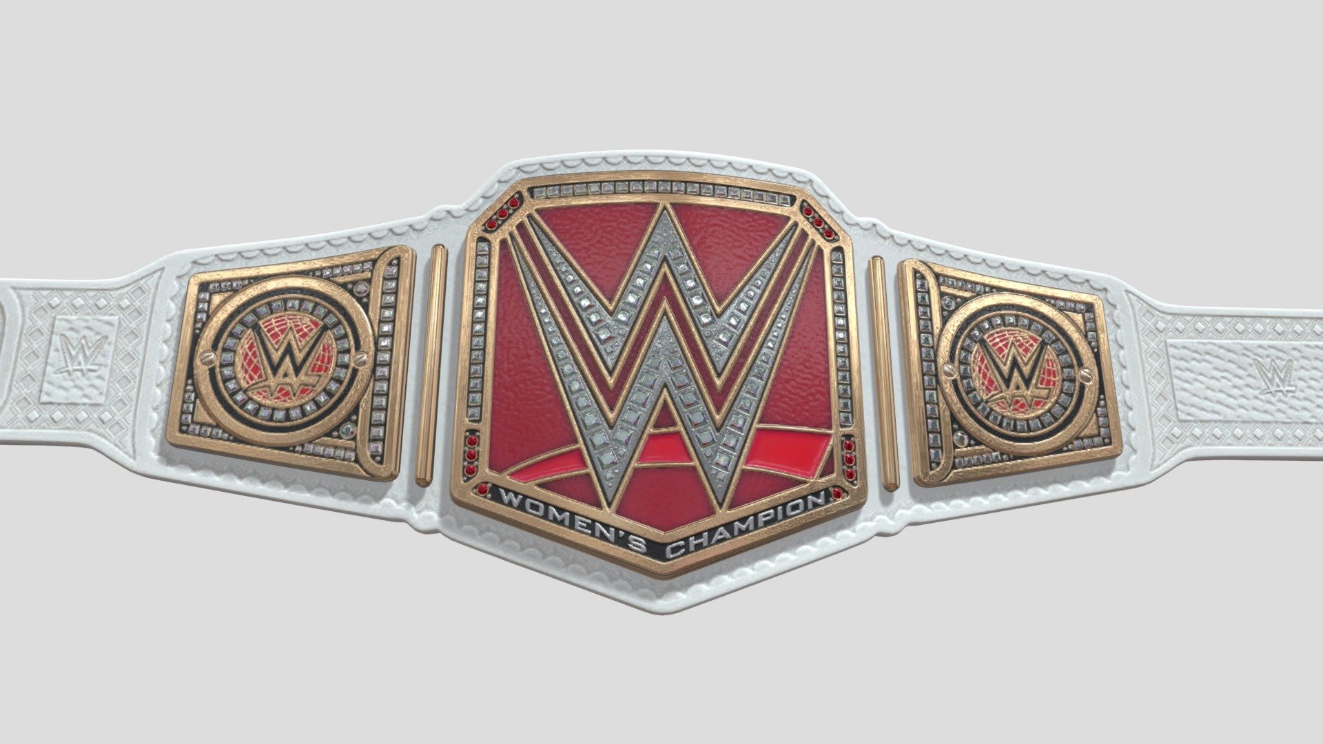 WWE RAW WOMEN'S CHAMPIONSHIP Download Free 3D model by RadioactiveAG