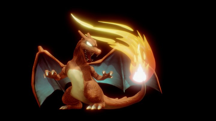 Charizard 3D Model