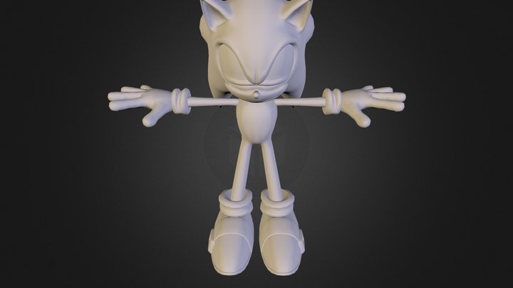 Sonic 3D Model