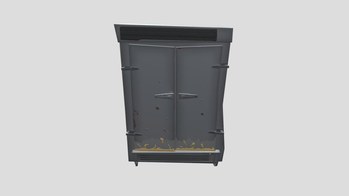 Fortnite Fridge 3D Model