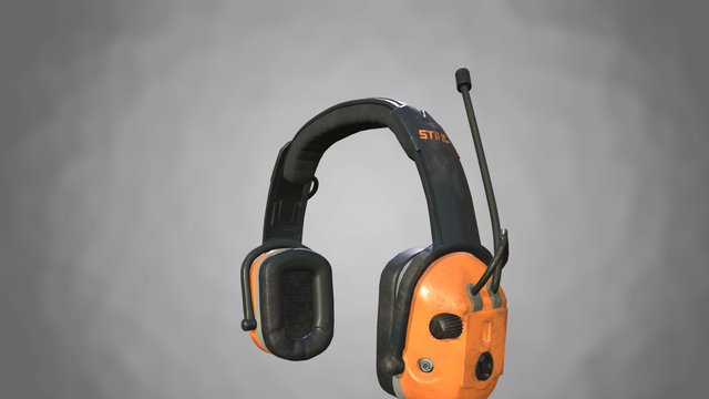STIHL Headset Model 3D Model