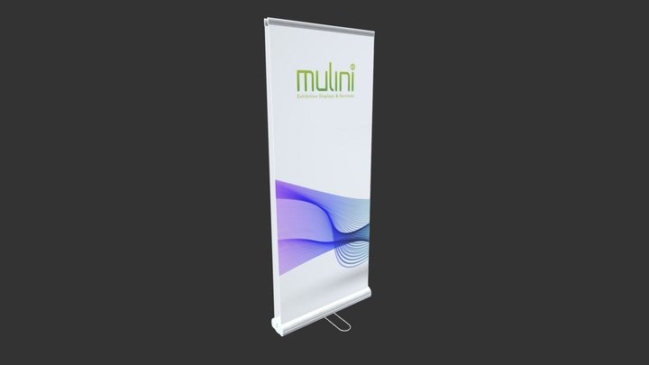Eco Banner Double-sided 3D Model