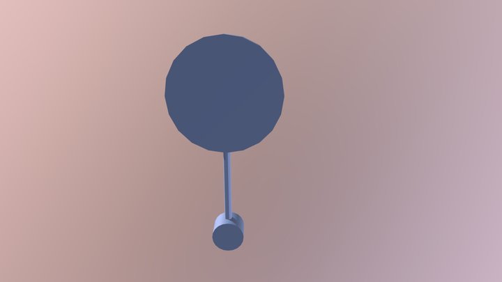 Pendulum Animation Aesthetics 3D Model