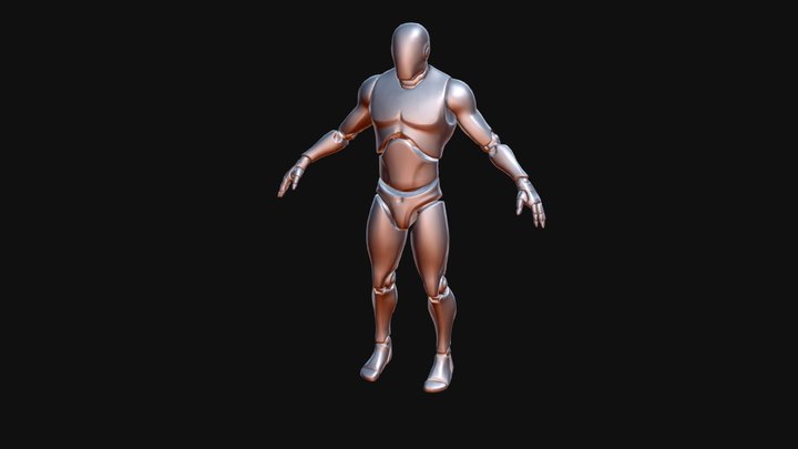 Anim_UE4_Smoking_01 3D Model