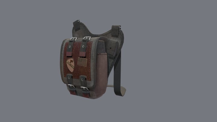 Hip Bag 3D Model