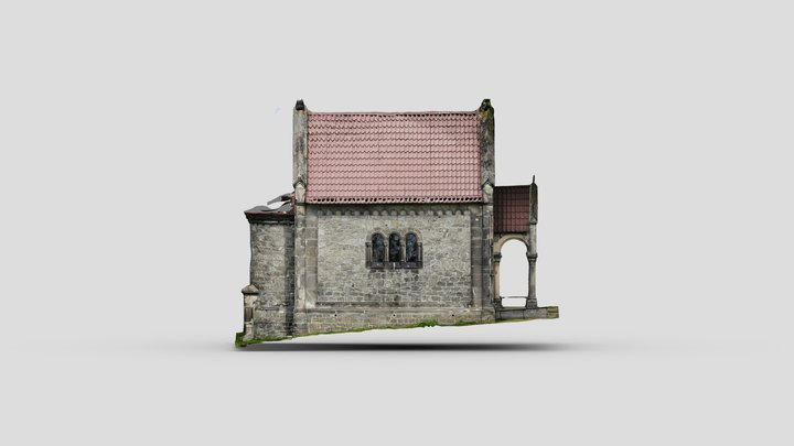 Chapel dedicated to Christ the High Priest 3D Model