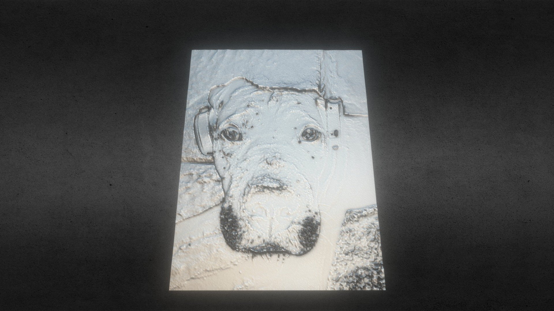 Karma Dogmeat Lighted Lithophane