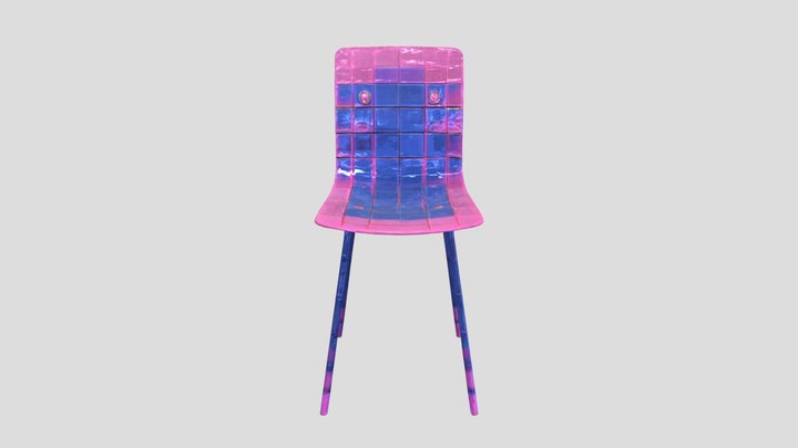 Mobiliario escolar 3D Model