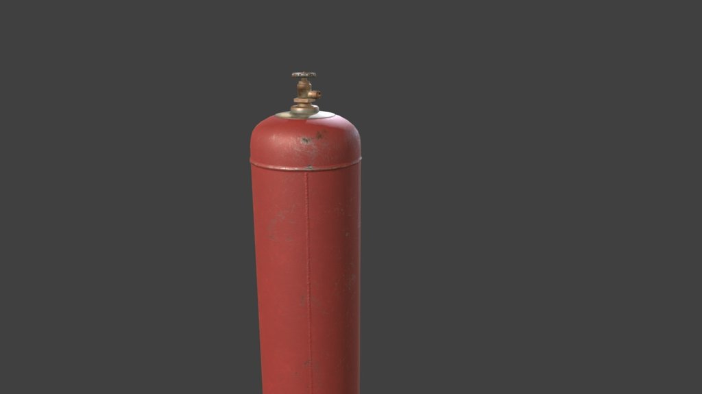 Gaz Bottle - 3D model by tsunaeshi440 [22a266a] - Sketchfab