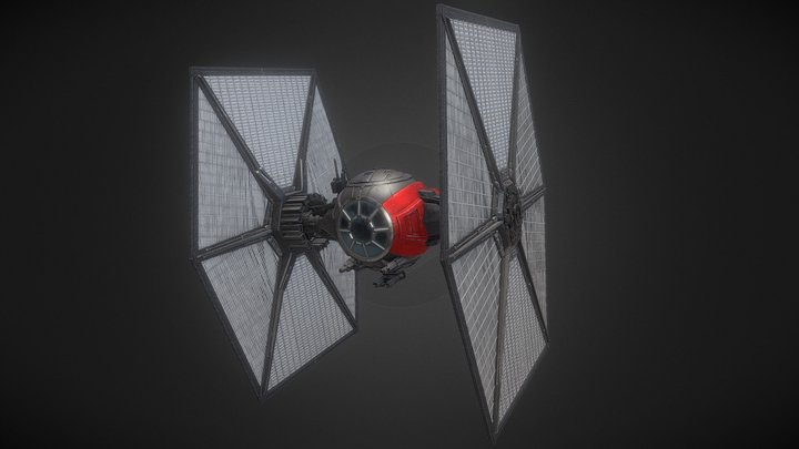 Special Force TIE Fighter 3D Model
