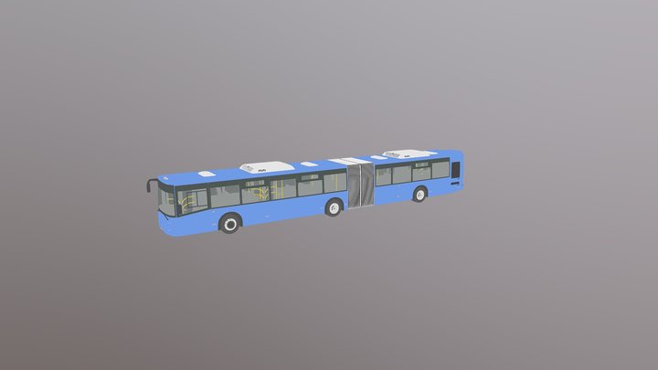 LiAZ_6213-65_Bus_2018_game 3D Model