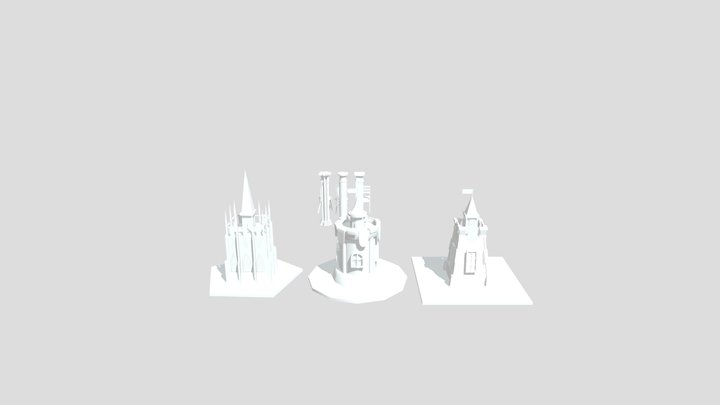 HW_XYZ school {silhouettet} 3D Model