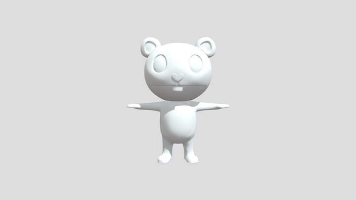 Pasqui Super As A HTF Character (Please show thi 3D Model
