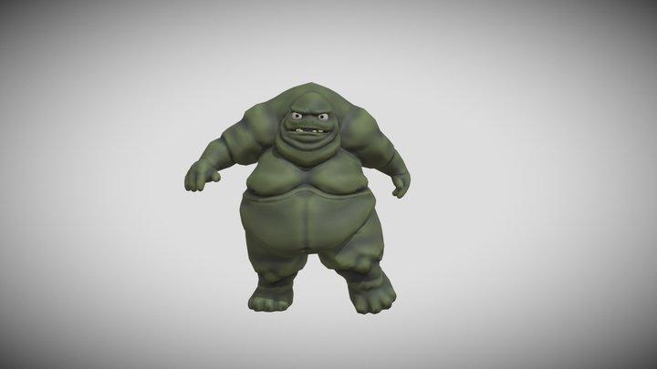 Beta1 Fat Enemie 3D Model