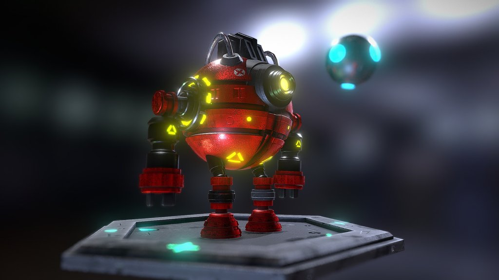 BOT Z16 Animation By Oscar Creativo.