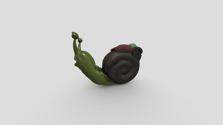 Traveller Snail 3D Model