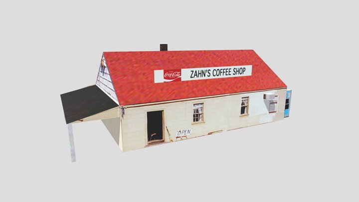 Zahns Coffee Shop 3D Model