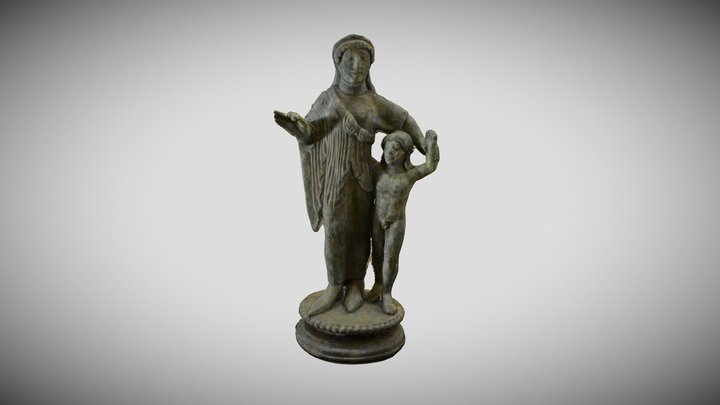 V-36 Mother and Child 3D Model