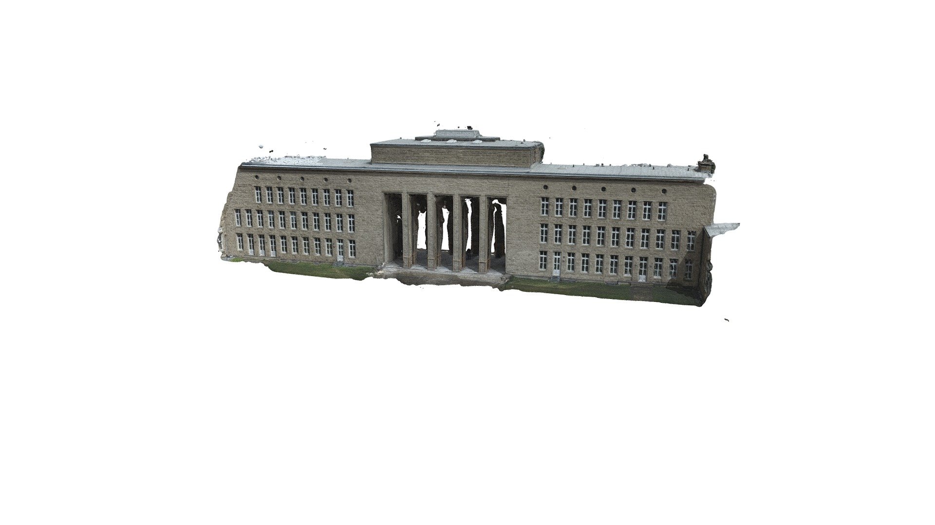 Braunschweigkolleg west facade photogrammetry