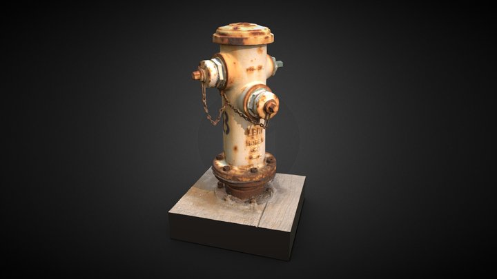 SF Firehydrant 3D Model