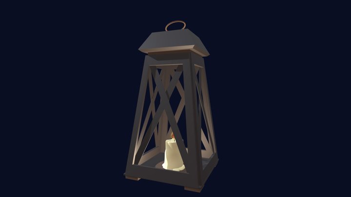 Candle 3D Model