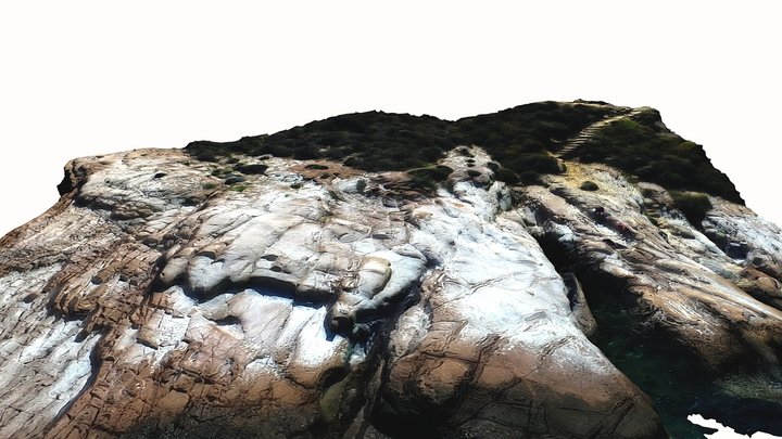 Filoktitis cave, Geosite, Lemnos island, Greece 3D Model