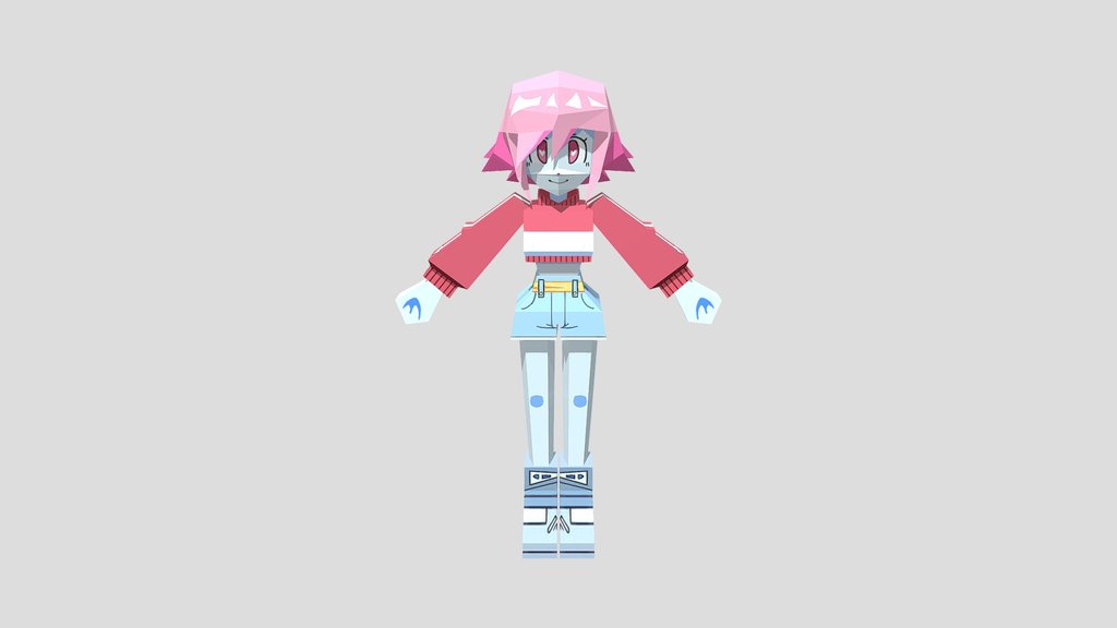 Stylized Girl (Free) – Rigging Practice