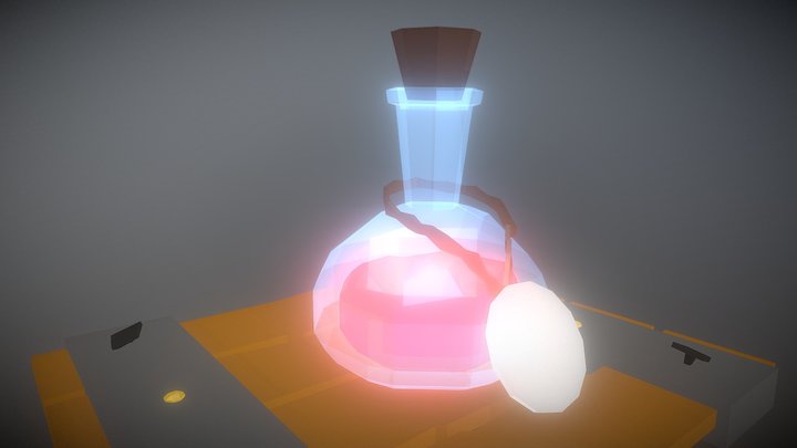 Poción HP 3D Model