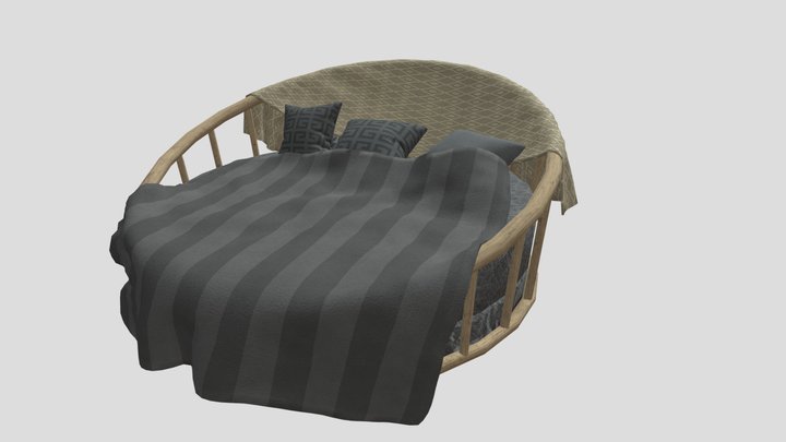 Basket Chair 3D Model