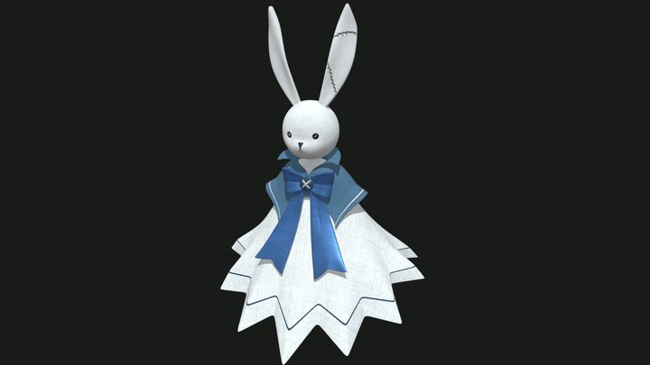 White Rabbit for Pandora Hearts 3D Model
