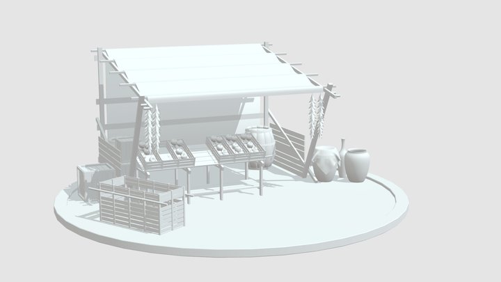 scena 3D Model