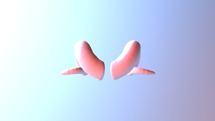 Jester's Horns 3D Model