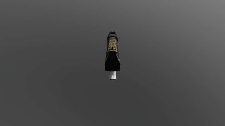 Deagle royal guard 3D Model