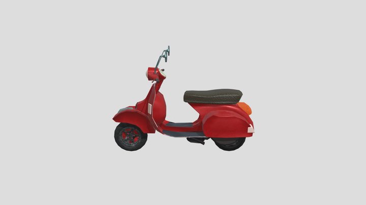 Vespa 3D Model