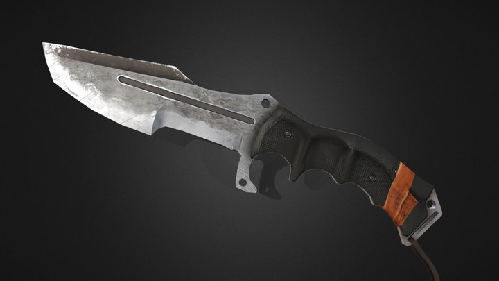 Knife 3D Model