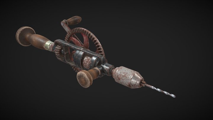Millers Falls No. 980 Drill - DAE 3D Model