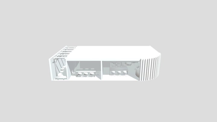 Modelado Plafón y fachada 3D Model